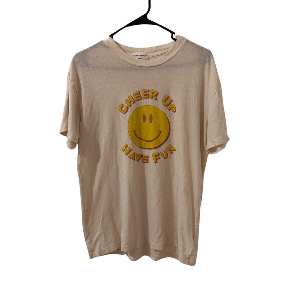 Aritzia denim forum t shirt size 2 ( oversized)